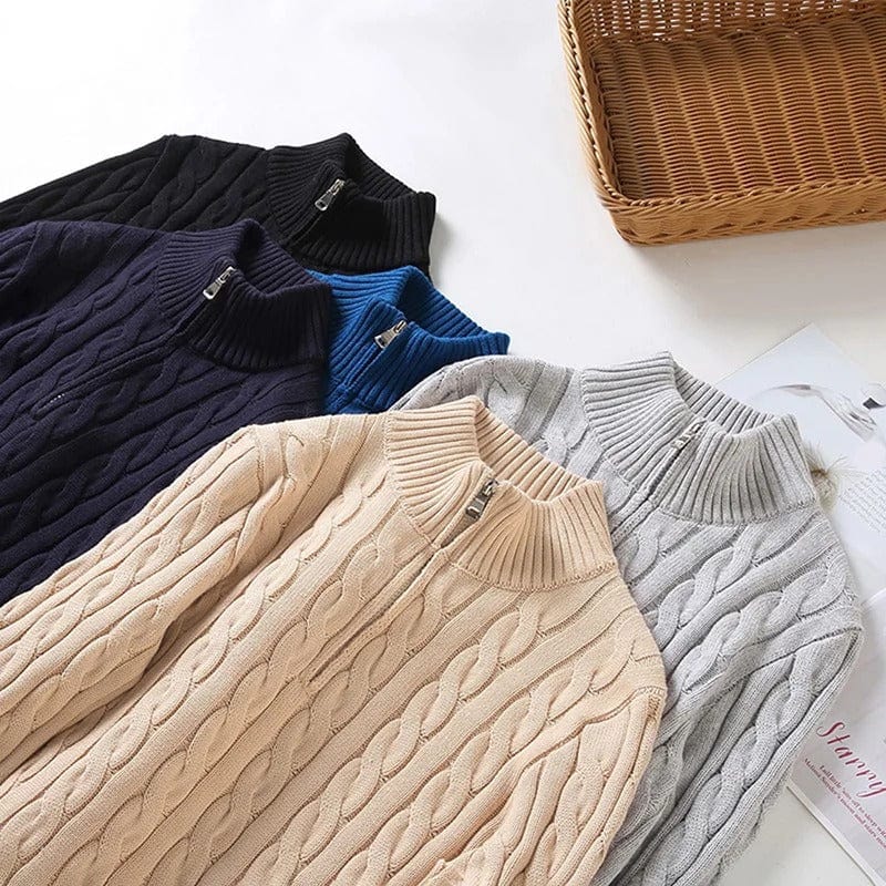Ford | Nordic Zip-Up Sweater