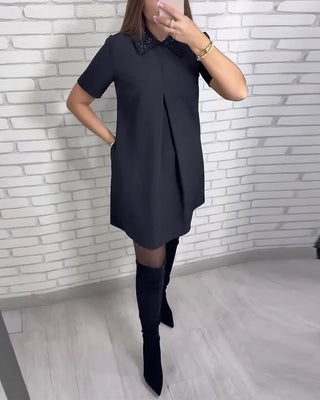 Amara - Sophisticated A-Line Dress