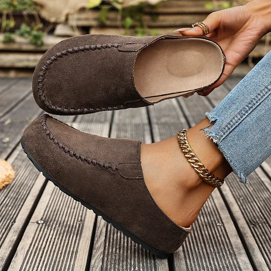 Darcie – Classic Leather Orthopaedic Mules