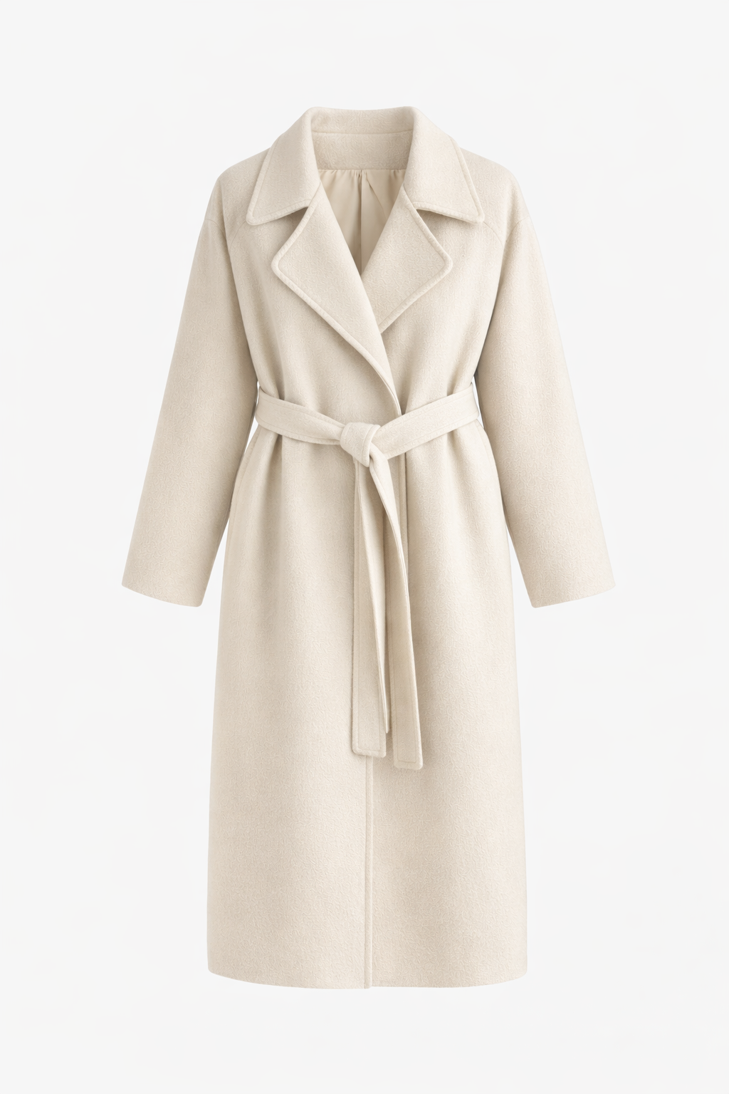 Hayley - Chic Belted Long Coat