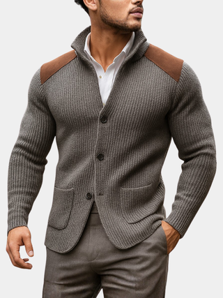 Matthew – Knit Blazer with Textured Finish