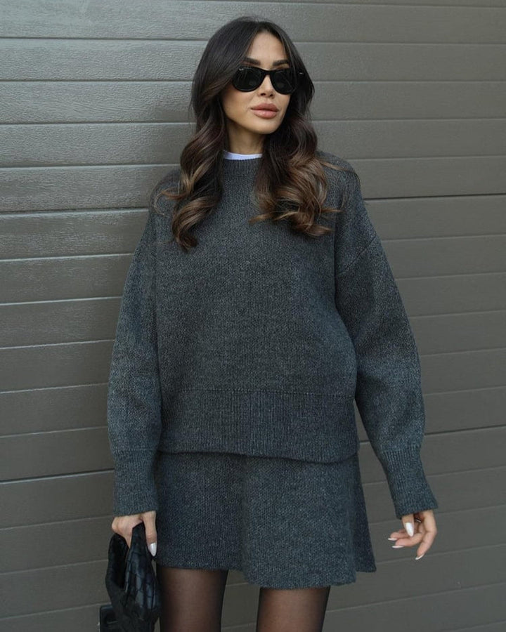 Arabella – Cozy Knit Two-Piece Ensemble