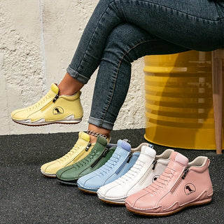 Juniper – Versatile All-Weather Comfort Shoes with Zipper Closure