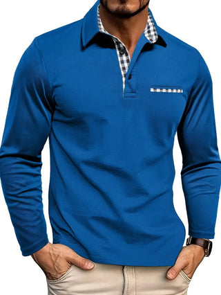 Freddie – Tailored Long-Sleeve Polo Shirt