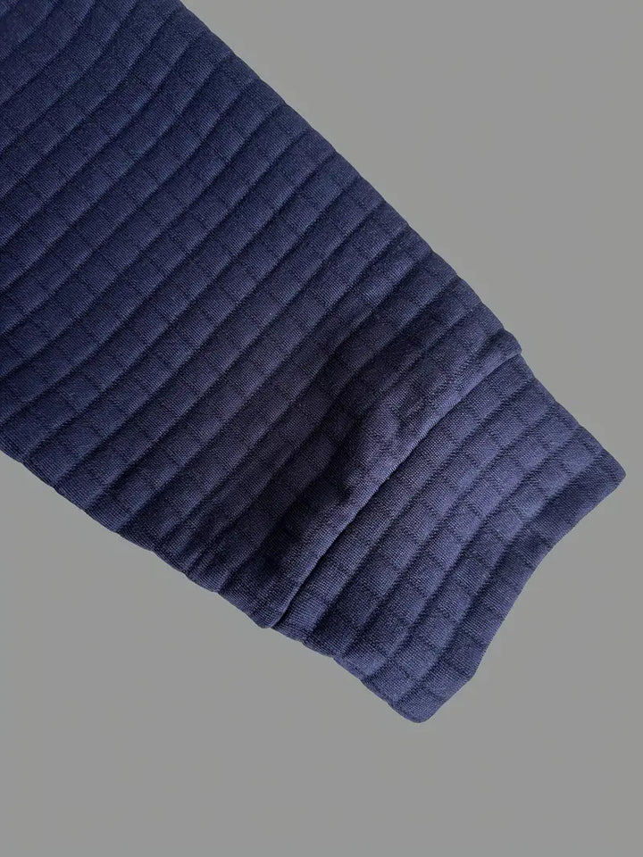 Gabriel – Breathable Warm Fabric Textured Polo Shirt
