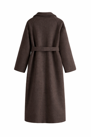 Hayley - Chic Belted Long Coat