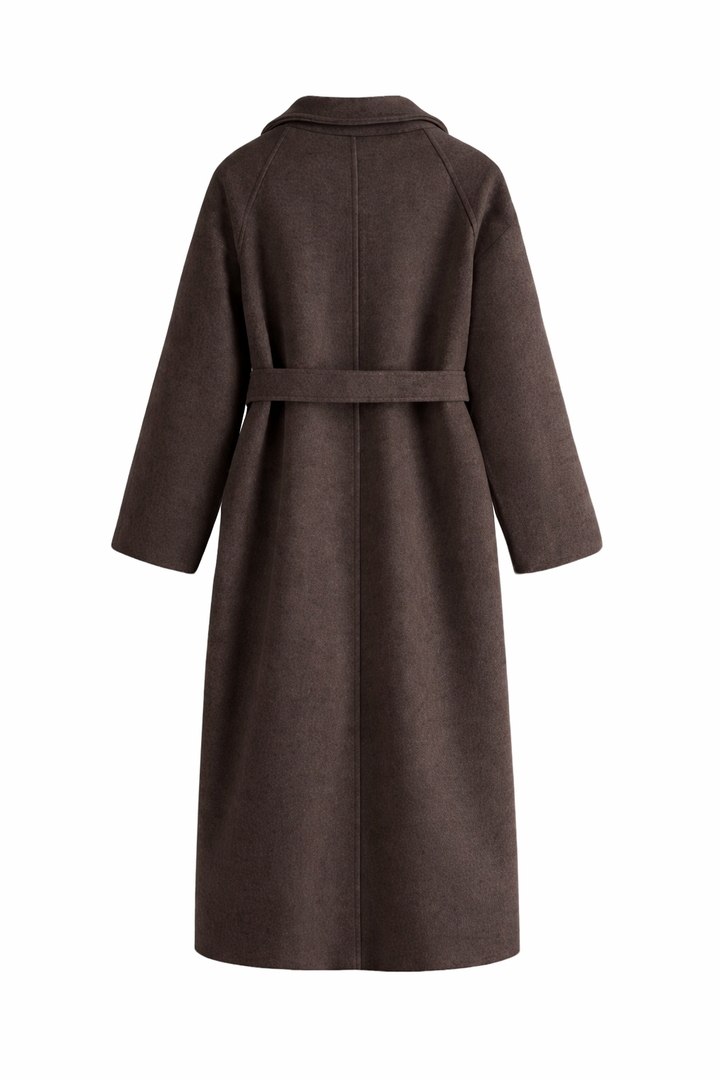 Hayley - Chic Belted Long Coat