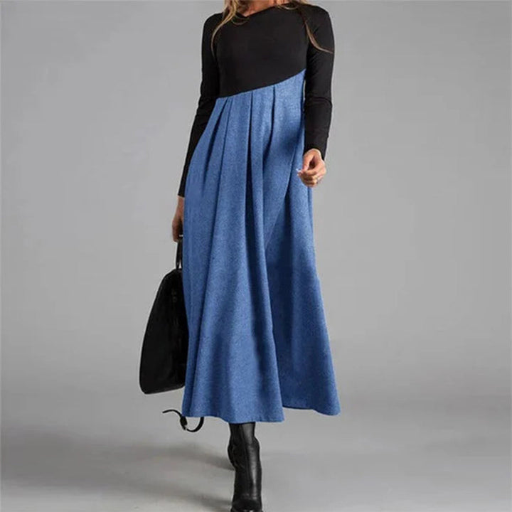 Samantha - Two-Tone Maxi Dress