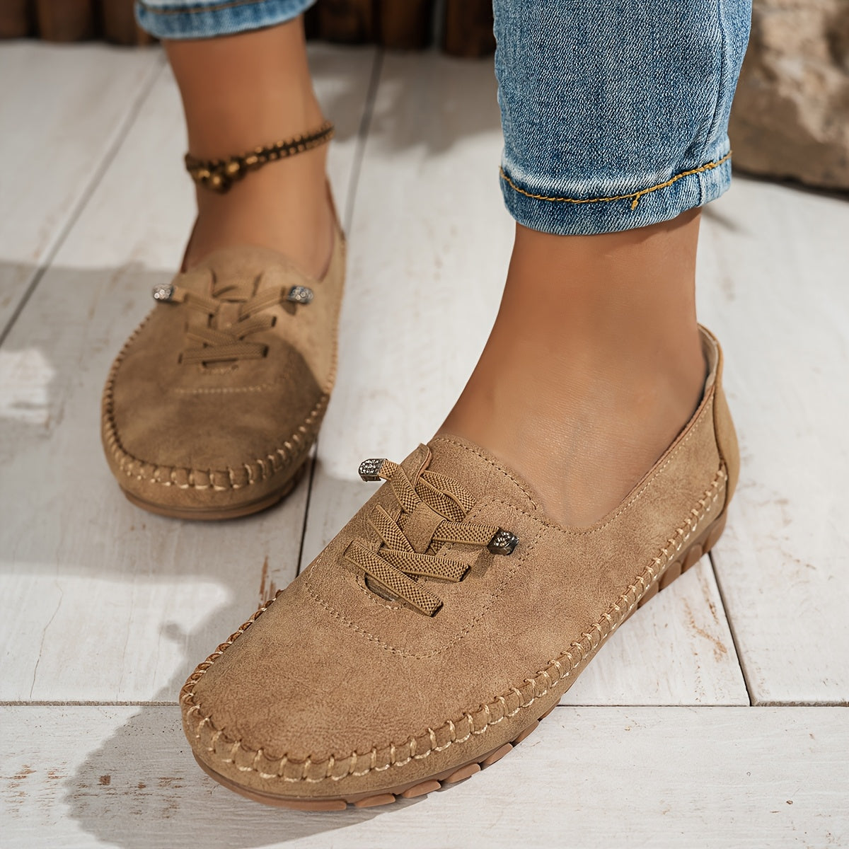 Araminta – Gentle Comfort Moccasins for Delicate Feet