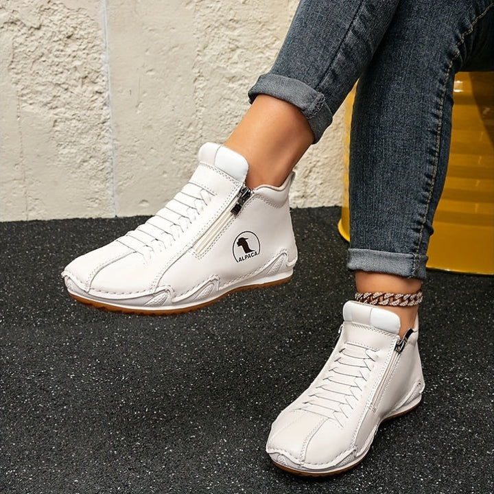 Juniper – Versatile All-Weather Comfort Shoes with Zipper Closure