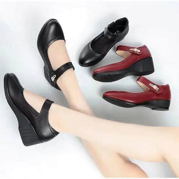 Marigold – Stylish Vegan Mid-Heel Footwear