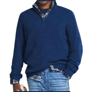 Finn | Men's Zip-Up Knitted Sweater