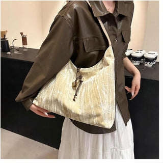 Velvet Crossbody Shoulder Bag