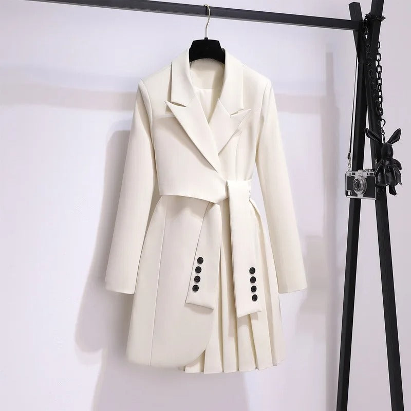 LOUISA™ – Chic Blazer and Trousers Ensemble