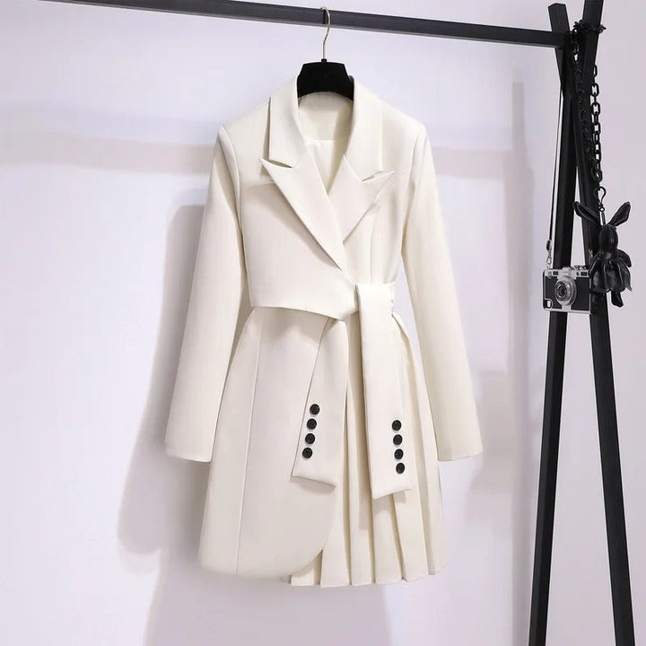 LOUISA™ – Chic Blazer and Trousers Ensemble