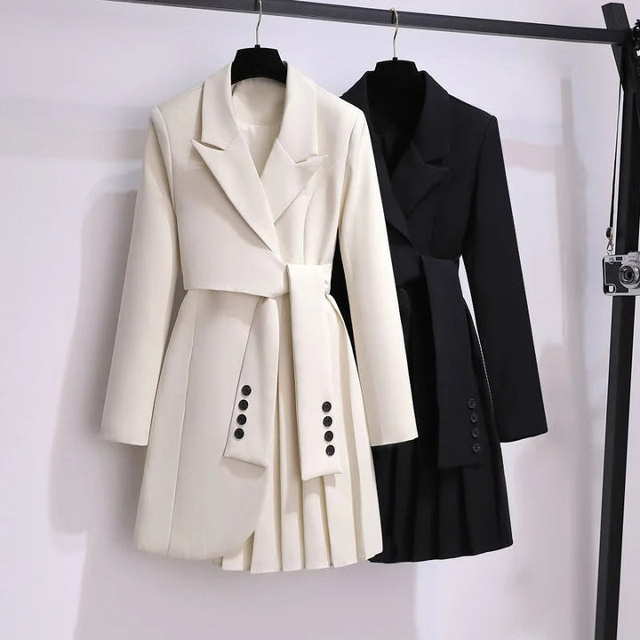 LOUISA™ – Chic Blazer and Trousers Ensemble