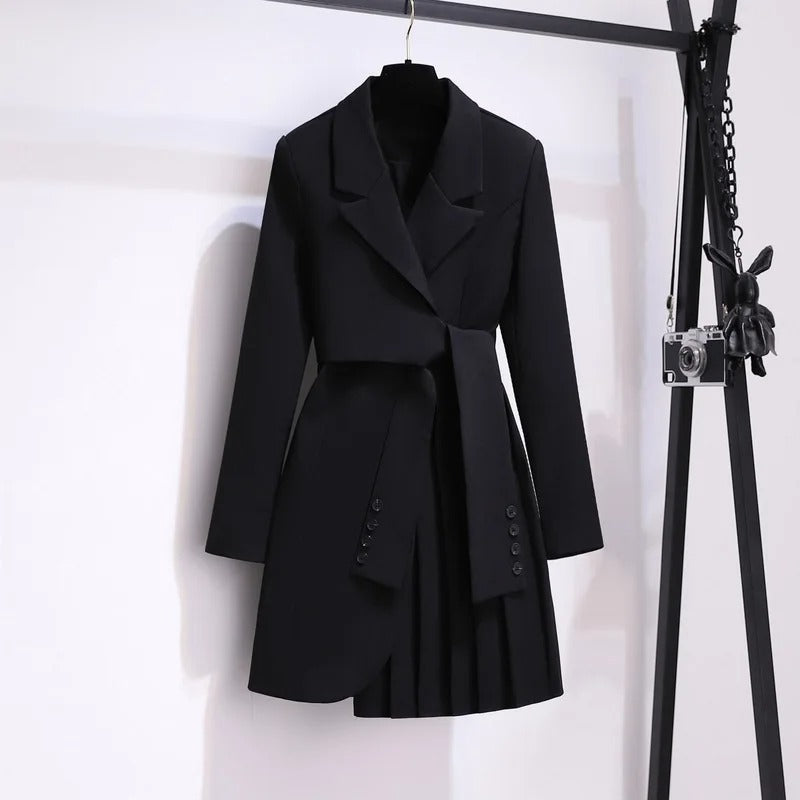 LOUISA™ – Chic Blazer and Trousers Ensemble