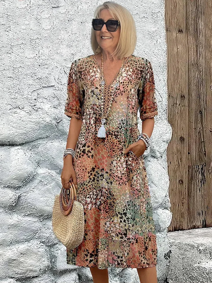 Colette™ | Bold Midi Dress