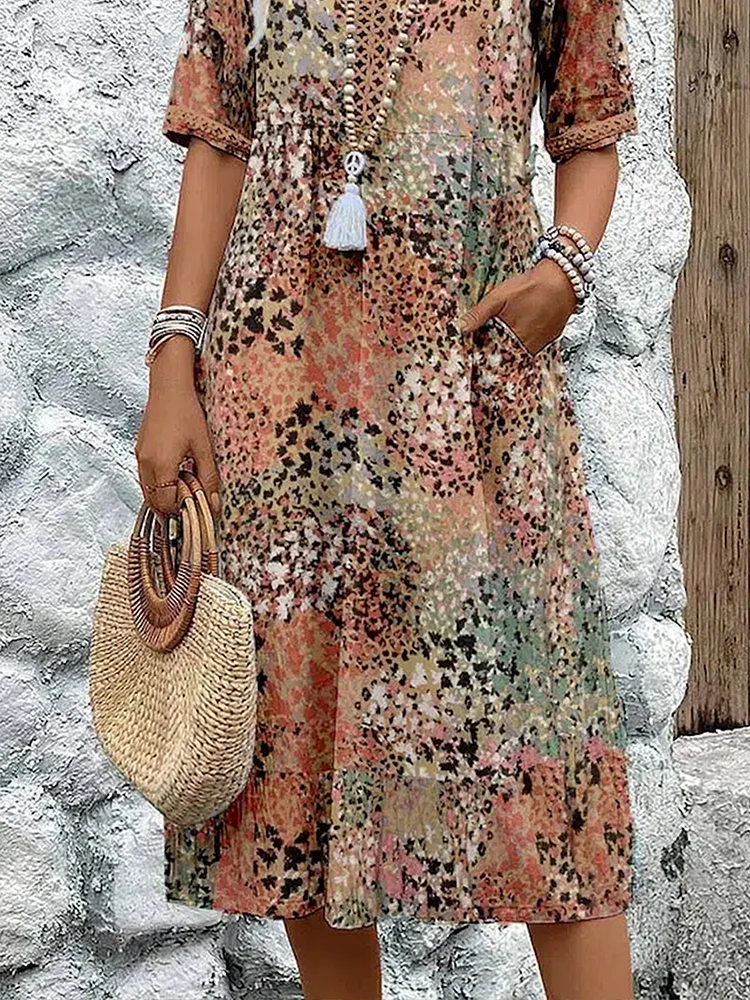 Colette™ | Bold Midi Dress