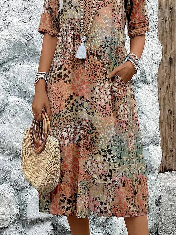 Colette™ | Bold Midi Dress