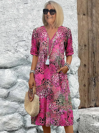 Colette™ | Bold Midi Dress