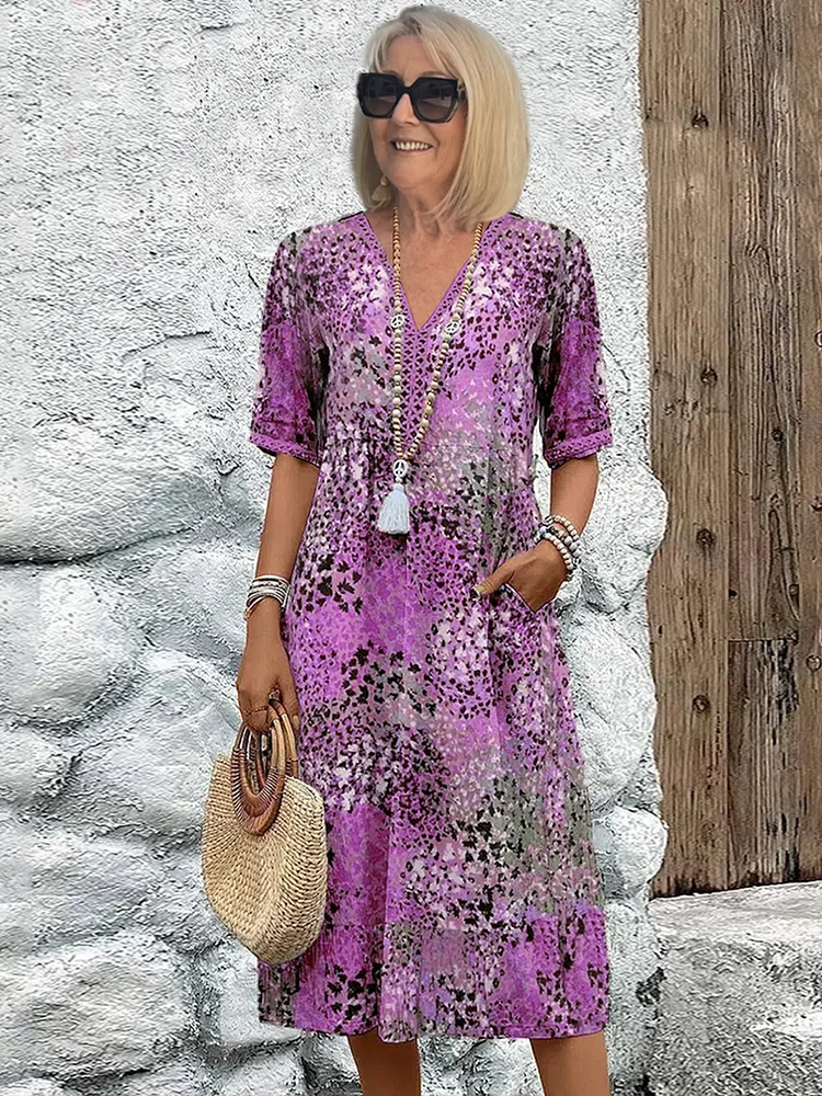 Colette™ | Bold Midi Dress
