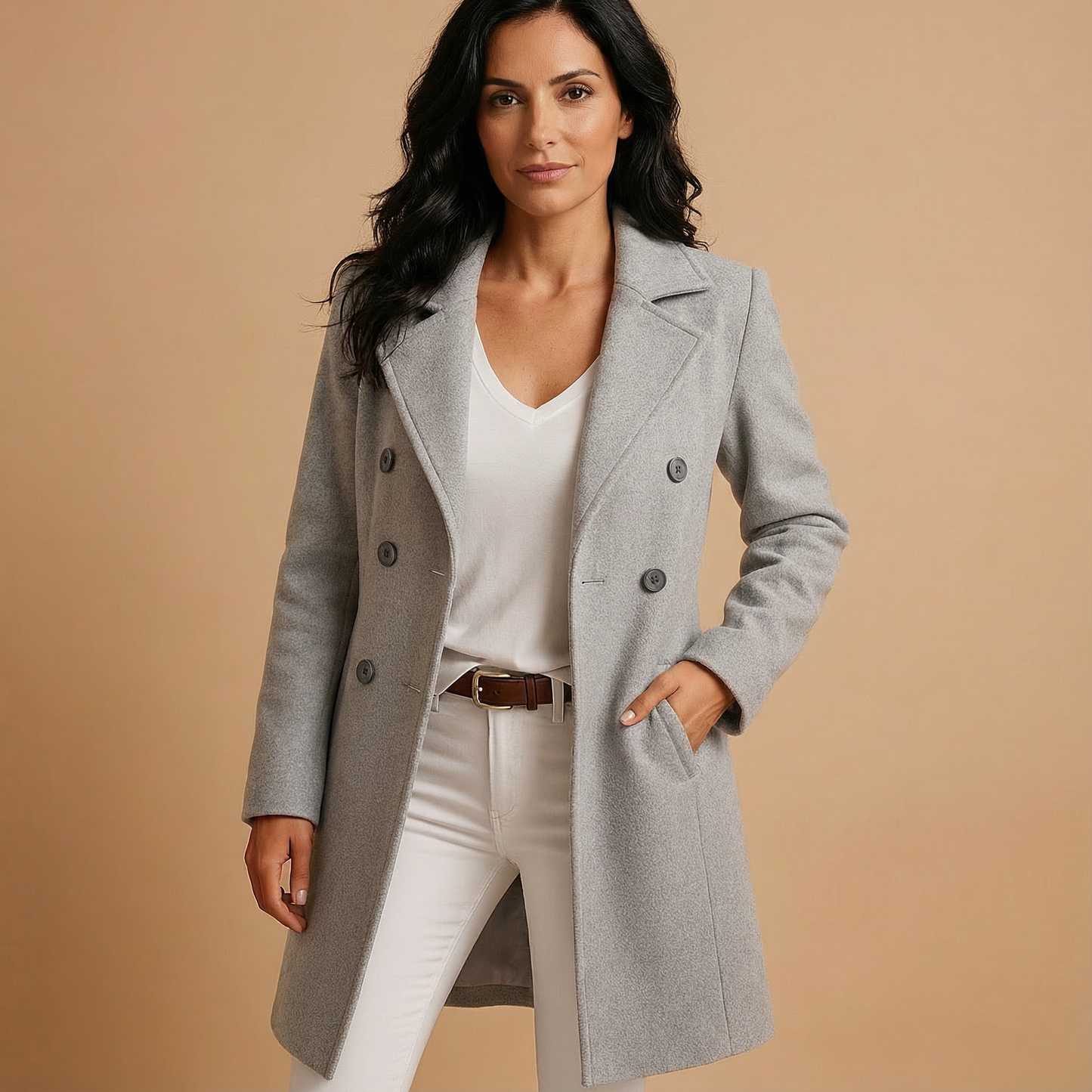 Amanda – Timeless Wool Winter Coat