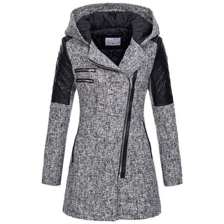 Zoë™ - Trendy Asymmetrical Zipper Winter Coat