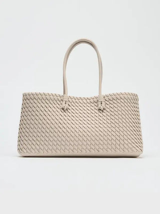 Elegant Woven Tote Bag for Casual Daily Use
