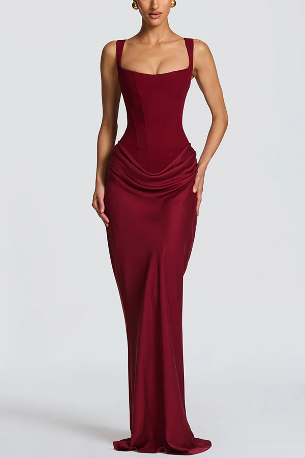 Caitlin - Square Neck Maxi Dress