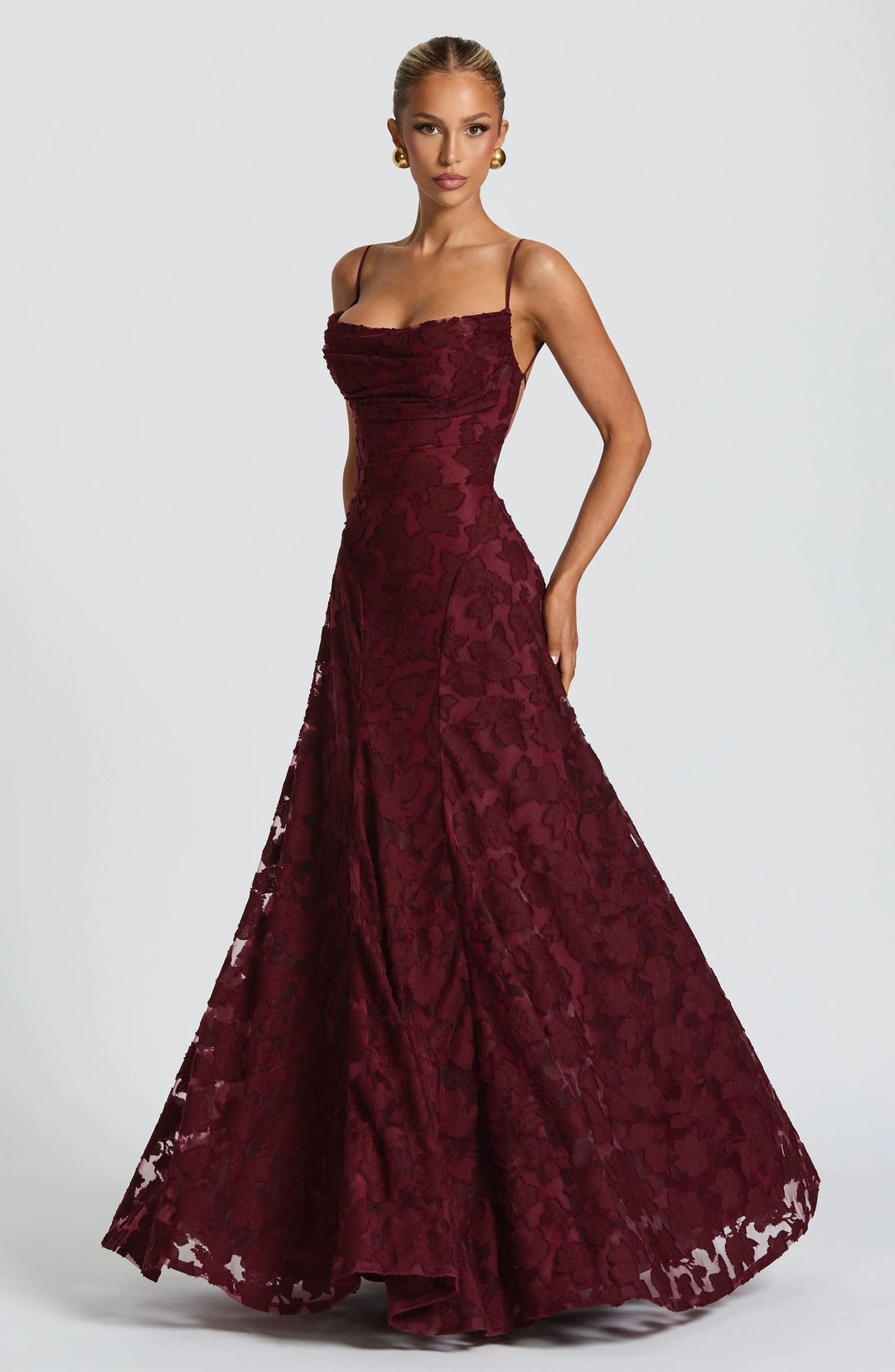 Calliope – Elegant Maxi Dress with Flowing Silhouette