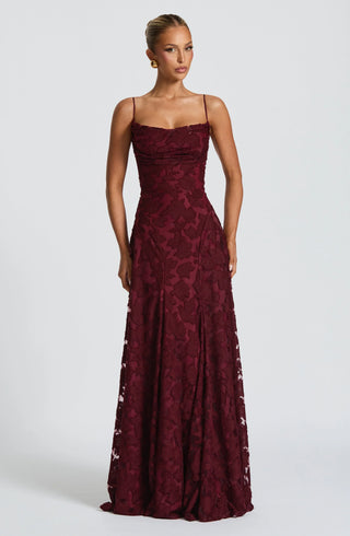 Calliope – Elegant Maxi Dress with Flowing Silhouette