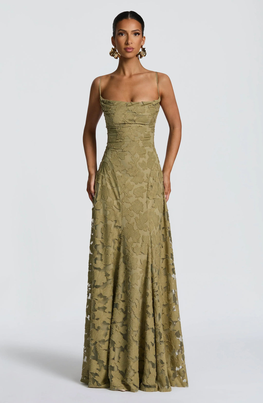 Calliope – Elegant Maxi Dress with Flowing Silhouette