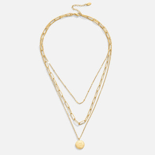 Coin Layered Necklace