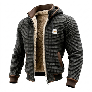 Varel | Retro Hooded Zip Jacket