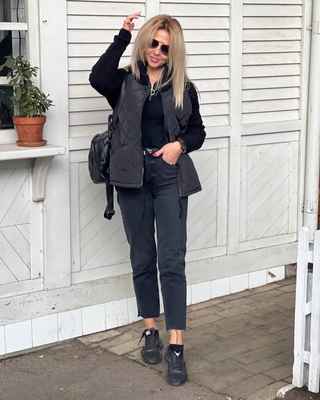 Hallie – Cozy Confidence Patchwork Knit Jacket