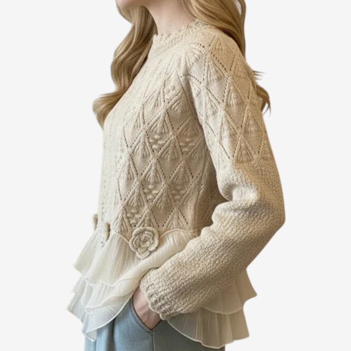 Mallory – Cozy Textured Knit Pullover