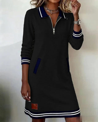 Esme – Everyday Elegance Long Sleeve Cotton Dress