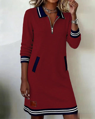 Esme – Everyday Elegance Long Sleeve Cotton Dress