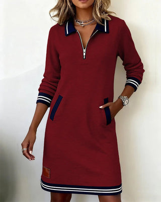 Esme – Everyday Elegance Long Sleeve Cotton Dress