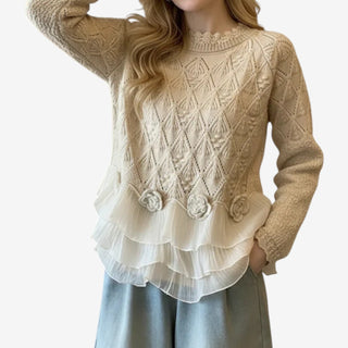 Mallory – Cozy Textured Knit Pullover