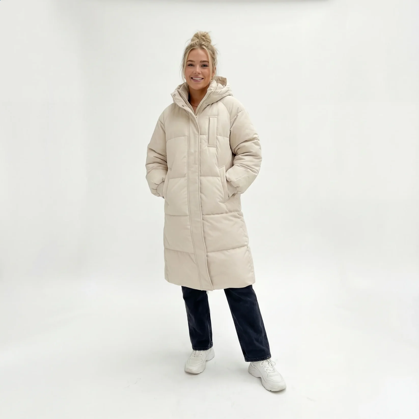 Belinda - Timeless Hooded Long Puffer Coat