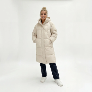 Belinda - Timeless Hooded Long Puffer Coat