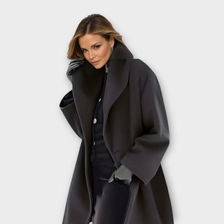 Emelyn™ Wool Coat - Windproof Design