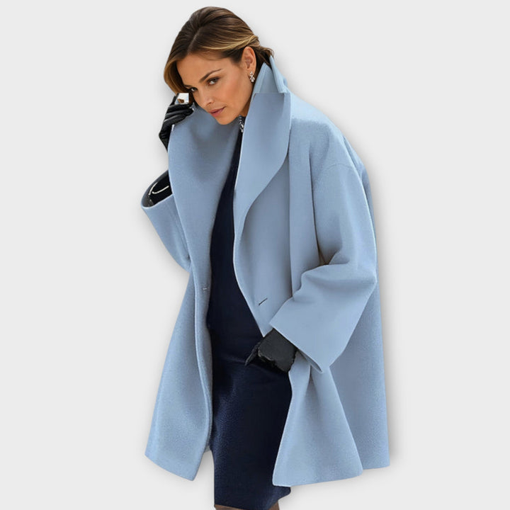 Emelyn™ Wool Coat - Windproof Design