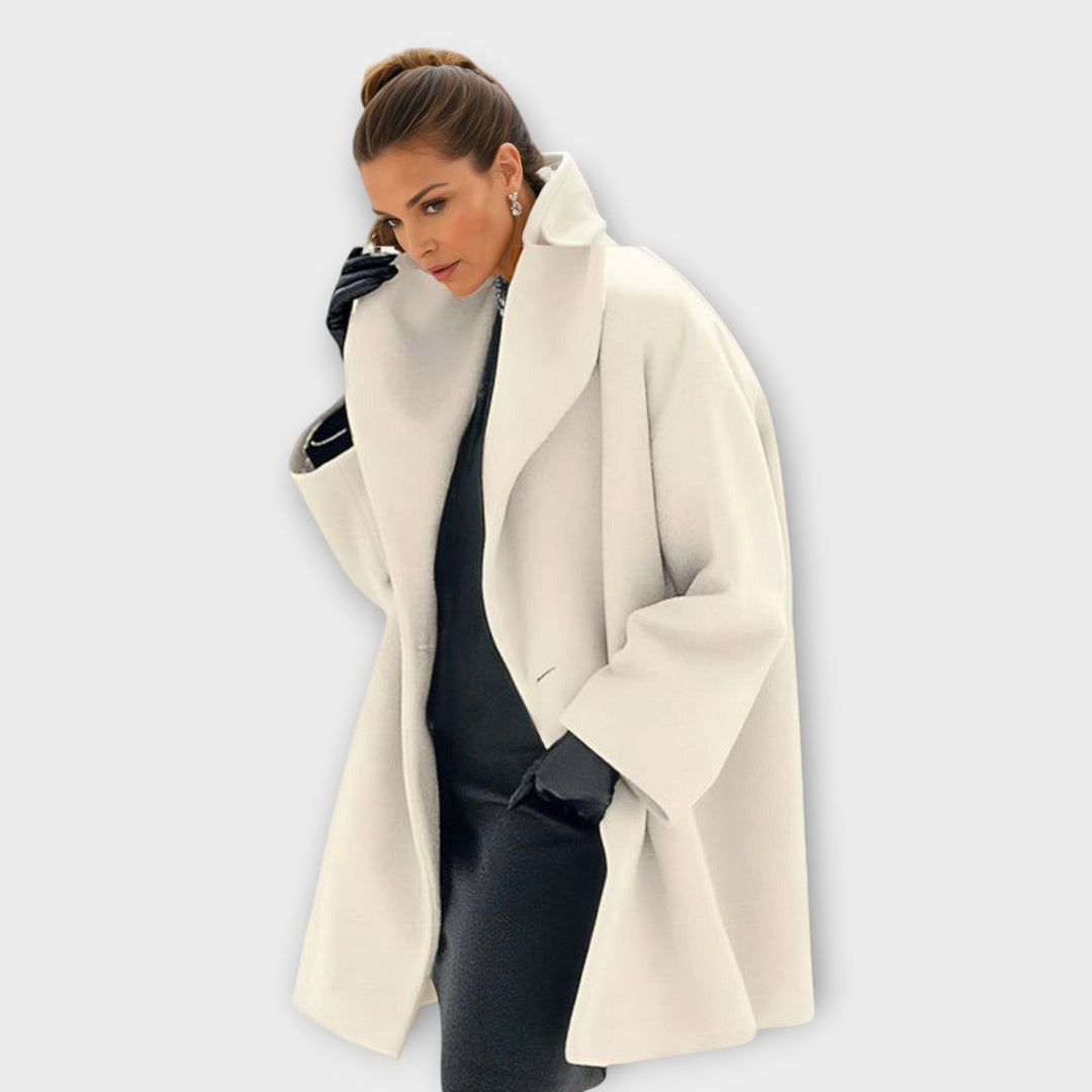 Emelyn™ Wool Coat - Windproof Design
