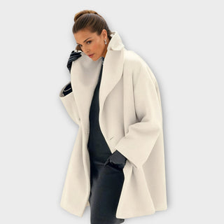 Emelyn™ Wool Coat - Windproof Design