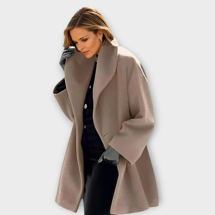 Emelyn™ Wool Coat - Windproof Design