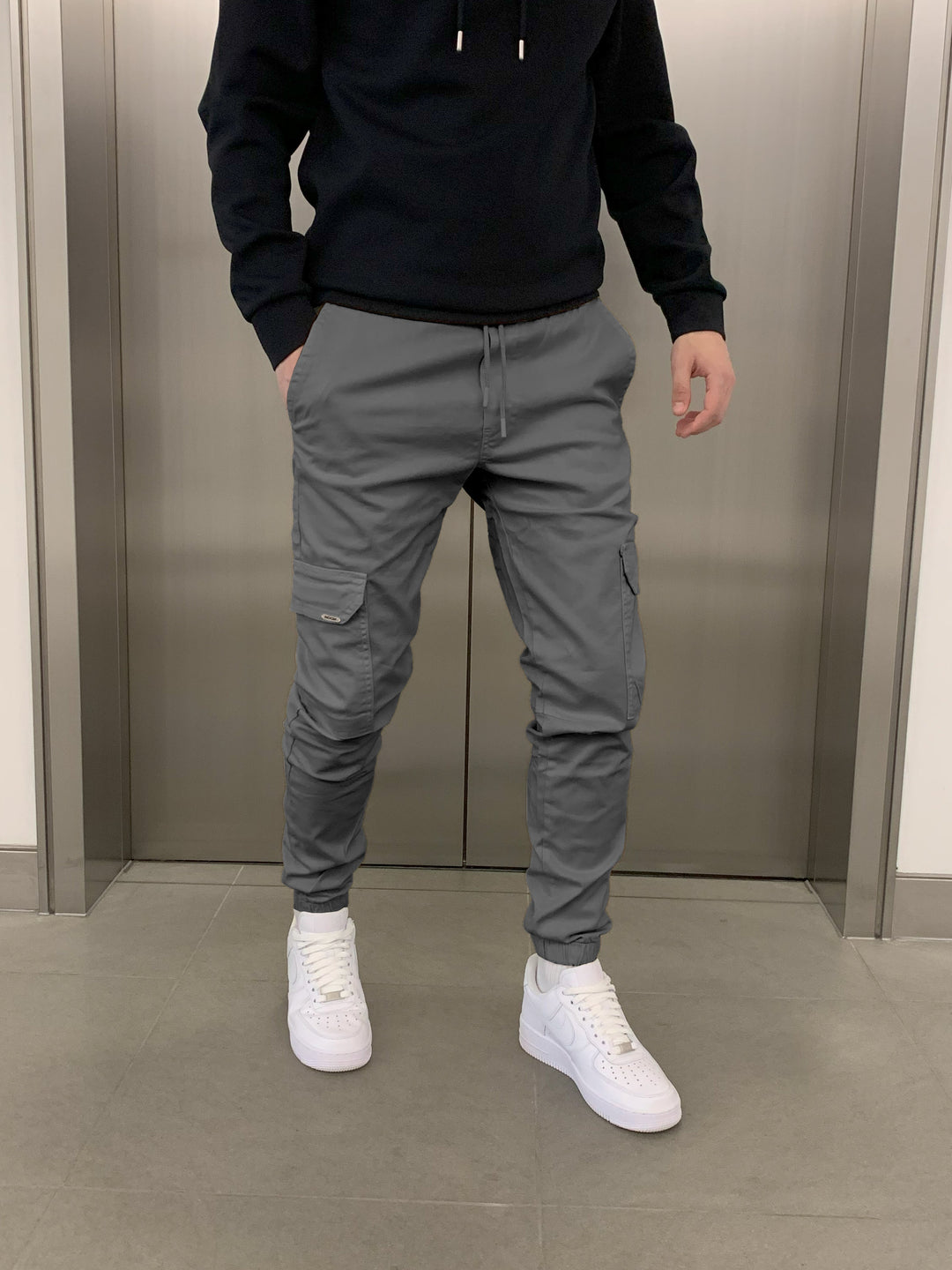 Crispin – Cargo Pants with Jogger Cut