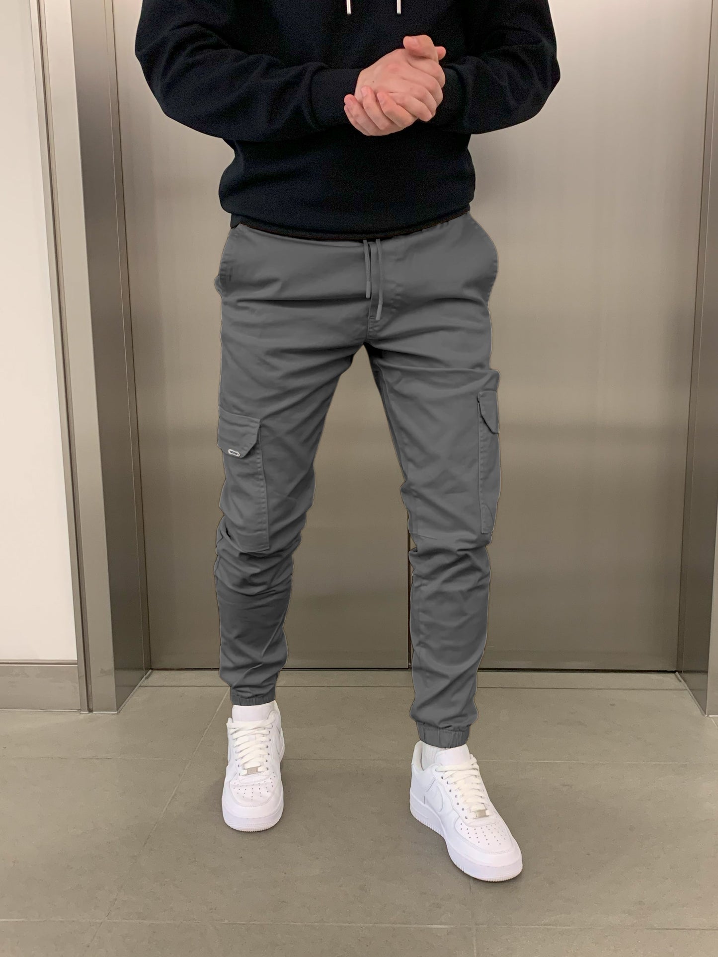 Crispin – Cargo Pants with Jogger Cut